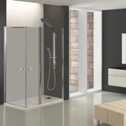 Flügeltür Sanoflex 6 Mm Chrom 150 Cm X 195 Cm -Dusch Welt Verkauf 049 201036 201037 201038 6