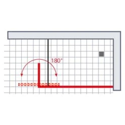 Schulte Walk-In Dusche Toura 80 X 200 Cm Mit Beweglichem Element 40 Cm -Dusch Welt Verkauf 060991060762 2053 060762 6