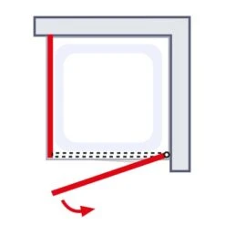 Schulte ExpressPlus Drehtür Seitenwand Mit Duschwanne AlexaStyle2.0 80 X 80 11 Schulte ExpressPlus Drehtür Seitenwand Mit Duschwanne AlexaStyle2.0 80 X 80 -Dusch Welt Verkauf 060991064418 2053 064418 6