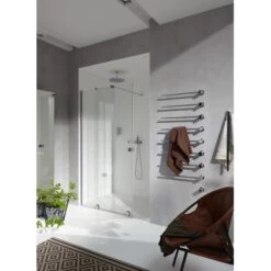 Hüppe Xtensa Pure Walk In Gleittür 1-teilig Linksbefestigung 160-180 Cm X 200 Cm -Dusch Welt Verkauf 159157 XtensaNische 1