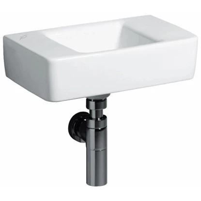 Geberit Handwaschbecken Renova Plan 40 Cm Weiß 4 Geberit Handwaschbecken Renova Plan 40 Cm Weiß – Bild 2