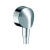 Hansgrohe Fixfit Schlauchanschluss Chrom -Dusch Welt Verkauf 173434 picture 1
