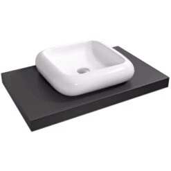 Aufsatzwaschbecken Lobos 46 X 46 Cm -Dusch Welt Verkauf 2137 Aufsatzwaschbecken 4 1