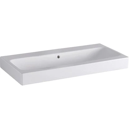 Geberit Waschbecken ICon 90 Cm Mit Überlauf KeraTect 3 Geberit Waschbecken ICon 90 Cm Mit Überlauf KeraTect