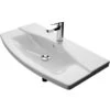 Pelipal Waschbecken Keramik 84 Cm Quantum Kompakt Serie 4010 Weiß -Dusch Welt Verkauf 2457117 2467 1
