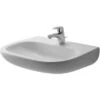 Duravit Waschbecken D-Code Med 55 Cm Weiß Mit 1 Hahnloch -Dusch Welt Verkauf 2975 2438 2311550000 229 1