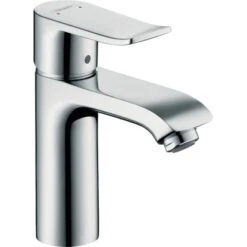 Hansgrohe Einhebel-Waschtischmischer Metris 110 M. Zugstangen-Ablaufgarnitur Chr