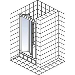Schulte Falttür Kristall/Trend 90 Cm X 185 Cm Echtglas Klar Hell 7 Schulte Falttür Kristall/Trend 90 Cm X 185 Cm Echtglas Klar Hell -Dusch Welt Verkauf 32020 2053 4060991007019 5