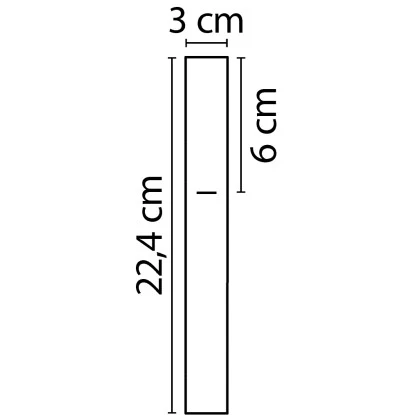 AquaSu Stab-Handbrause Tava Mit 1 Strahlart Chrom 6 AquaSu Stab-Handbrause Tava Mit 1 Strahlart Chrom – Bild 4