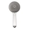AquaSu Handbrause Marra Mit 3 Strahlarten Chrom-Grau -Dusch Welt Verkauf 4006596721936 721936 1