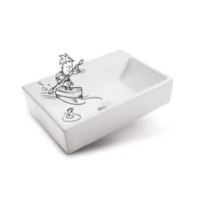 Baliv Aufsatzwaschbecken WBA-7020 Eckig 52 Mm X 36 Cm -Dusch Welt Verkauf 4007874000798 S03 110219