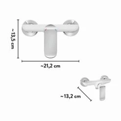Baliv Duscharmatur DU-5070 Weiß-Chrom -Dusch Welt Verkauf 4007874111760 VM01 260521