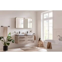 Fackelmann Aufsatzwaschbecken Vaida Keramik 40,5 Cm Weiß -Dusch Welt Verkauf 4008033796996 3254 04