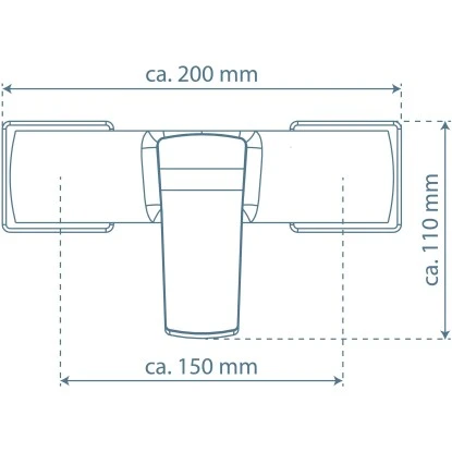 Schütte Duscharmatur Stilo Chrom 6 Schütte Duscharmatur Stilo Chrom – Bild 4