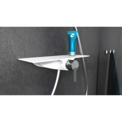 Schütte Duscharmatur Waterway Mit Ablage Weiß -Dusch Welt Verkauf 4008431605456 2759 3