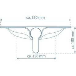 Schütte Duscharmatur Waterway Mit Ablage Weiß -Dusch Welt Verkauf 4008431605456 2759 99