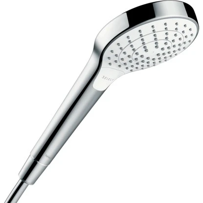 Hansgrohe Handbrause Croma Select S Vario Mit 3 Strahlarten Weiß-Chrom 3 Hansgrohe Handbrause Croma Select S Vario Mit 3 Strahlarten Weiß-Chrom