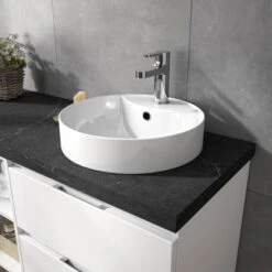 Pelipal Keramik-Aufsatzbecken Serie 4035 Weiß 40 Cm -Dusch Welt Verkauf 4017026154668 2467