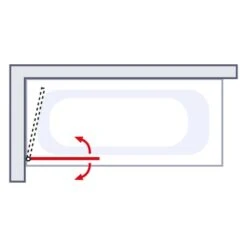 Schulte Komfort Badewannenfaltwand 1-tlg. Mit Handtuchhalter 70 X 140 Cm Weiß 9 Schulte Komfort Badewannenfaltwand 1-tlg. Mit Handtuchhalter 70 X 140 Cm Weiß -Dusch Welt Verkauf 4060991006098 6
