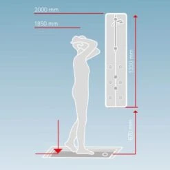 Schulte Dusch Master Rain Mit Thermostat Und Tellerkopfbrause -Dusch Welt Verkauf 4060991035418 2053 6