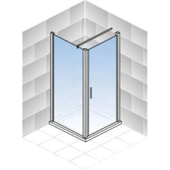 Schulte ExpressPlus Drehtür Seitenwand AlexaStyle2.0Dekor Liane 80cm 14 Schulte ExpressPlus Drehtür Seitenwand AlexaStyle2.0Dekor Liane 80cm -Dusch Welt Verkauf 4060991037535 2053 5