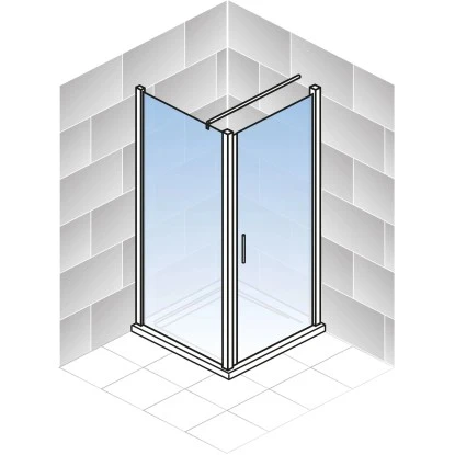 Schulte ExpressPlus Drehtür Seitenwand AlexaStyle2.0Dekor Liane 80cm 7 Schulte ExpressPlus Drehtür Seitenwand AlexaStyle2.0Dekor Liane 80cm – Bild 5