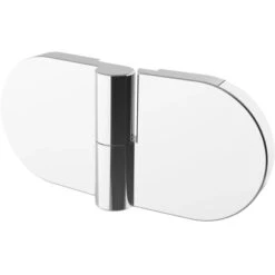 Schulte Master Class Drehtür An Nebenteil Für Seitenwand Echtglas Chrom-Optik -Dusch Welt Verkauf 4060991045011 2053 3