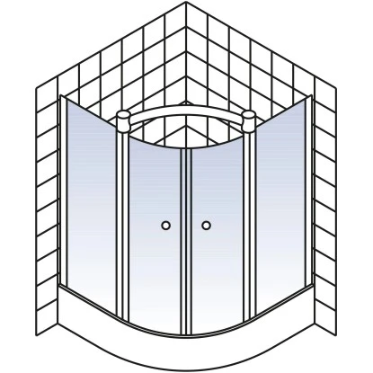 Schulte ExpressPlus Runddusche Garant Mit Duschwanne Alu Natur 200x90x90cm 7 Schulte ExpressPlus Runddusche Garant Mit Duschwanne Alu Natur 200x90x90cm – Bild 5