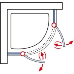 Schulte ExpressPlus Runddusche Garant Mit Duschwanne Alu Natur 200x90x90cm 18 Schulte ExpressPlus Runddusche Garant Mit Duschwanne Alu Natur 200x90x90cm -Dusch Welt Verkauf 4060991055966 2053 6