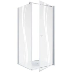 Schulte ExpressPlus Set Duschkabine Mit Drehtür AlexaStyle2.0 Mit DW 192x80cm -Dusch Welt Verkauf 4060991057038 2053 2