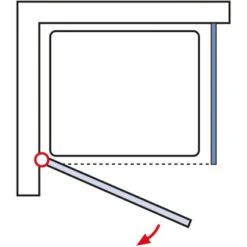 Schulte ExpressPlus Set Duschkabine Mit Drehtür AlexaStyle2.0 Mit DW 192x80cm -Dusch Welt Verkauf 4060991057038 2053 6