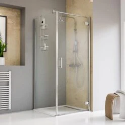 Schulte Drehtür Inkl. Seitenwand Toura Türanschlag Rechts 90 Cm X 90 Cm X 200 Cm