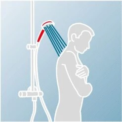 Schulte Duschsystem Rain Classic Mit Thermostat Kopfbrause Rund -Dusch Welt Verkauf 4060991060427 10