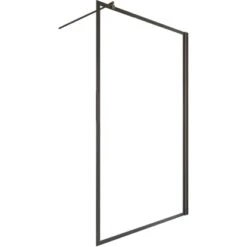 Schulte Walk In Frontteil Alexa Style 2.0 Dekor Frame Mattschwarz 200 X 120 Cm 8 Schulte Walk In Frontteil Alexa Style 2.0 Dekor Frame Mattschwarz 200 X 120 Cm -Dusch Welt Verkauf 4060991070907 2053 2