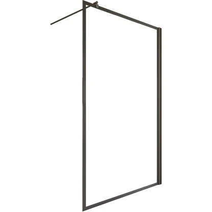 Schulte Walk In Frontteil Alexa Style 2.0 Dekor Frame Mattschwarz 200 X 120 Cm 4 Schulte Walk In Frontteil Alexa Style 2.0 Dekor Frame Mattschwarz 200 X 120 Cm – Bild 2