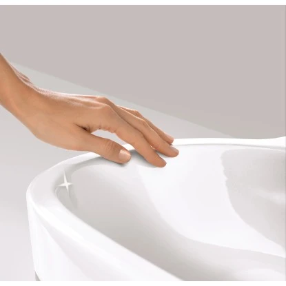 Grohe Waschbecken Euro Keramik PureGuard 60 Cm Alpinweiß 6 Grohe Waschbecken Euro Keramik PureGuard 60 Cm Alpinweiß – Bild 4