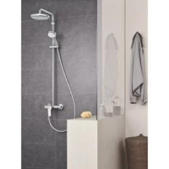 Grohe Duschsystem Tempesta Cosmopolitan 210 Chrom Mit Einhandmischer -Dusch Welt Verkauf 4520 ZZH T26224C01 000 02