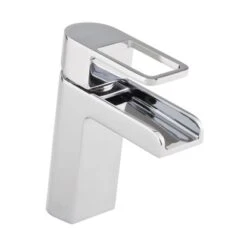 OBI Einhebelmischer-Waschbeckenarmatur Saona Verchromt