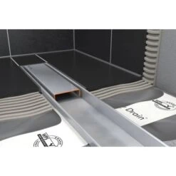 ESS Easy Drain Duschrinne Compact FF Zero 90 Cm Sperrwasserhöhe 30 Mm -Dusch Welt Verkauf 4855136 4855144 4855151 b5