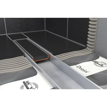 ESS Easy Drain Duschrinne Compact Fliese FF 90 Cm Sperrwasserhöhe 30 Mm 4 ESS Easy Drain Duschrinne Compact Fliese FF 90 Cm Sperrwasserhöhe 30 Mm – Bild 2