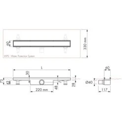 ESS Easy Drain Duschrinne Compact Fliese FF 90 Cm Sperrwasserhöhe 30 Mm 11 ESS Easy Drain Duschrinne Compact Fliese FF 90 Cm Sperrwasserhöhe 30 Mm -Dusch Welt Verkauf 4855490 4855508 4855516 tz