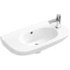 Villeroy & Boch Handwaschbecken Compact O.Novo 50 Cm Weiß Seitl. Hahnl. Mit ÜL -Dusch Welt Verkauf 502065 4123 vbb d 536150