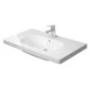 Duravit Möbelwaschbecken D-Code 85 Cm Weiß Mit 1 Hahnloch -Dusch Welt Verkauf 509208 2438 34285 1