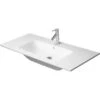 Duravit Möbelwaschbecken ME 103 Cm Weiß Mit 1 Hahnloch -Dusch Welt Verkauf 509575 2438 233610 1
