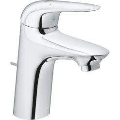 Grohe Einhand-Waschtischbatterie Eurostyle S-Size Geschlossener Hebelgriff Chrom