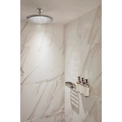 Grohe Kopfbrausenset Rainshower Cosmopolitan Chrom 400 Deckenauslass 142 Mm 4 Grohe Kopfbrausenset Rainshower Cosmopolitan Chrom 400 Deckenauslass 142 Mm – Bild 2