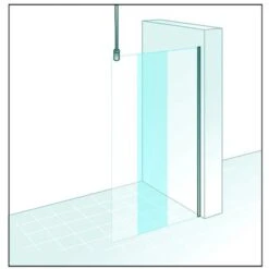 Schulte Duschwand MasterClass Walk In 90 X 200 Cm Chromoptik Klar Hell 6 Schulte Duschwand MasterClass Walk In 90 X 200 Cm Chromoptik Klar Hell -Dusch Welt Verkauf 534136 2053 2