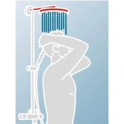 Schulte DuschMaster Rain Mit Einhebelmischer Eckig BlackStyle -Dusch Welt Verkauf 577673 2053 8