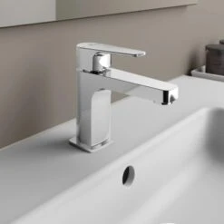 Ideal Standard Waschtischarmatur Cerafine D H80 Ohne Ablaufgarnitur Chrom -Dusch Welt Verkauf 611195 3049 6