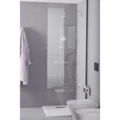 Ideal Standard Duschsystem Mit Brausethermostat Ceratherm T100 Chrom -Dusch Welt Verkauf 611676 3049 4